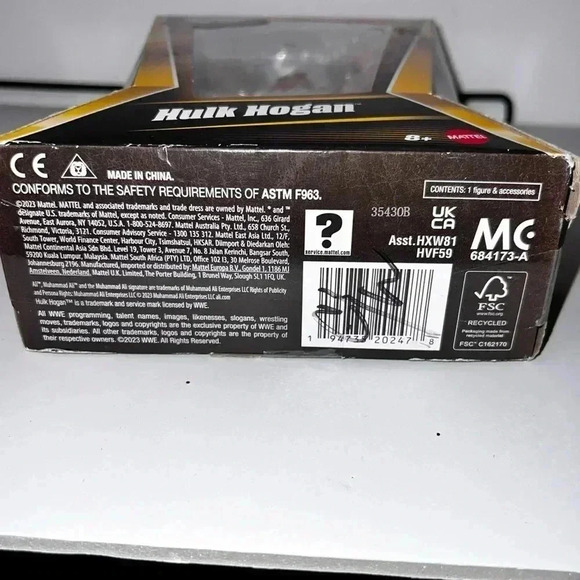 WWE Elite Collection Legends Series 22 Hulk Hogan Chase Wrestling Action Figure - Picture 7 of 7